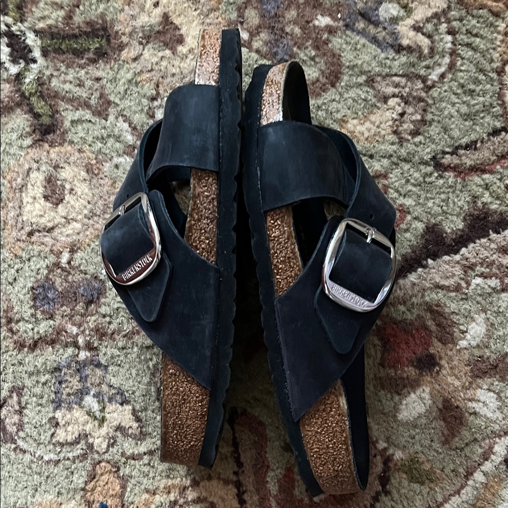 Birkenstock Women's Black Slide Sandals - Picture 5 of 5